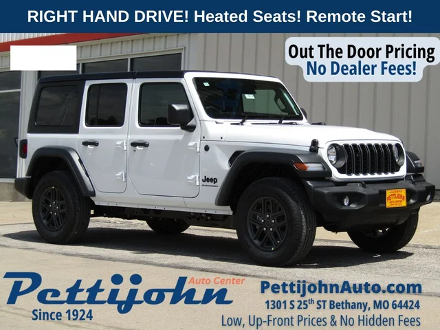 2026 Jeep Wrangler Sport RHD