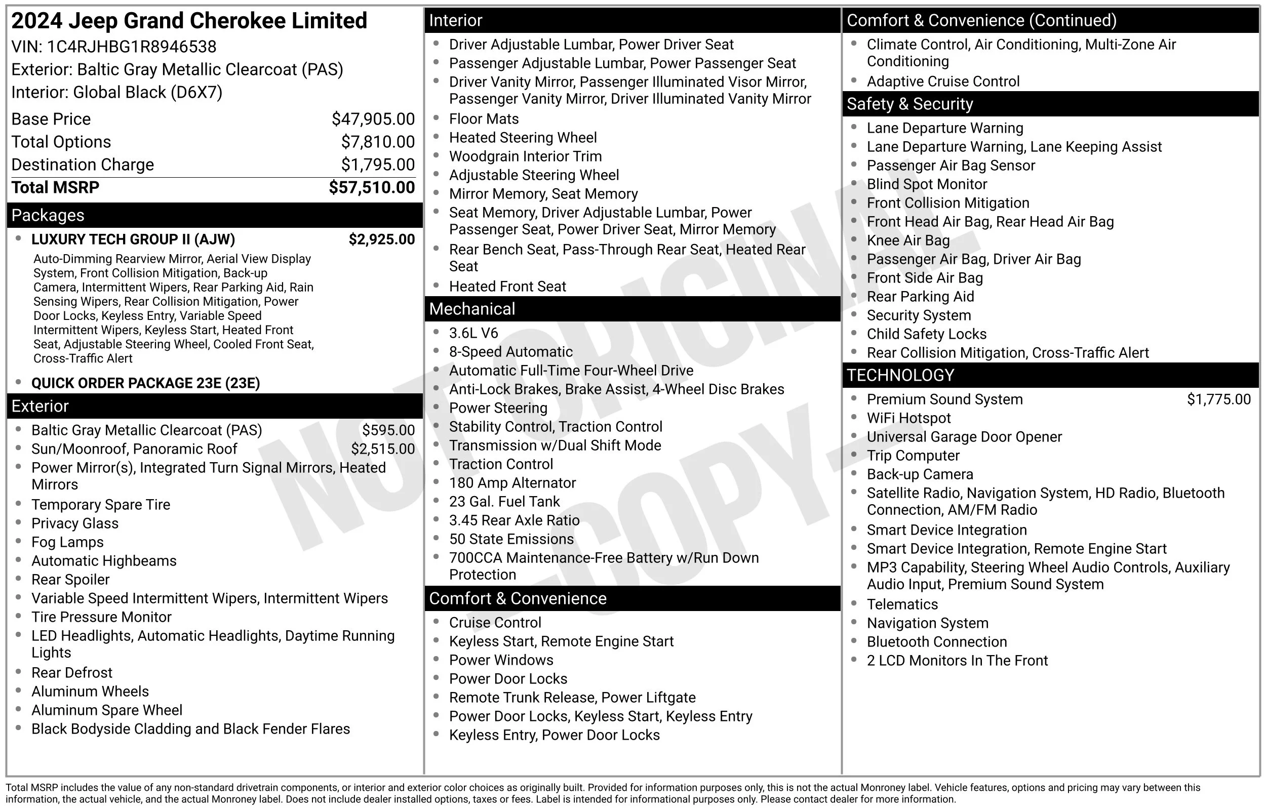 Certified Used 2024 Gray Jeep Limited image 32