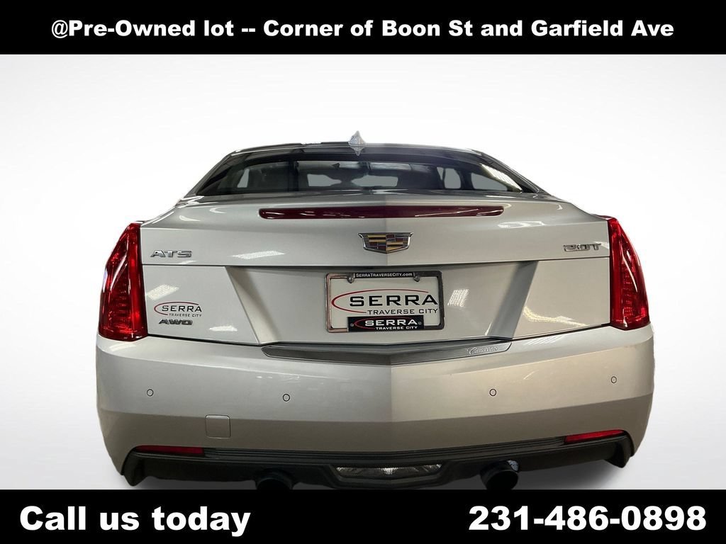 Used 2017 RADIANT SILVER METALLIC Cadillac Luxury AWD image 4