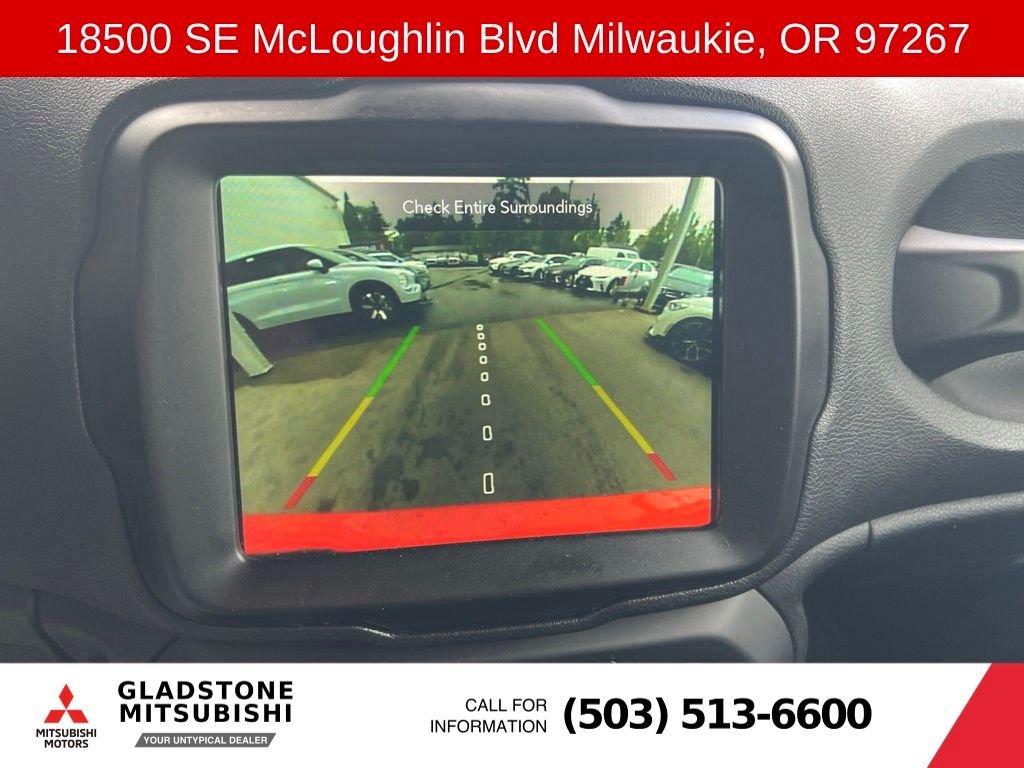 Used 2021 Orange Jeep Latitude image 13