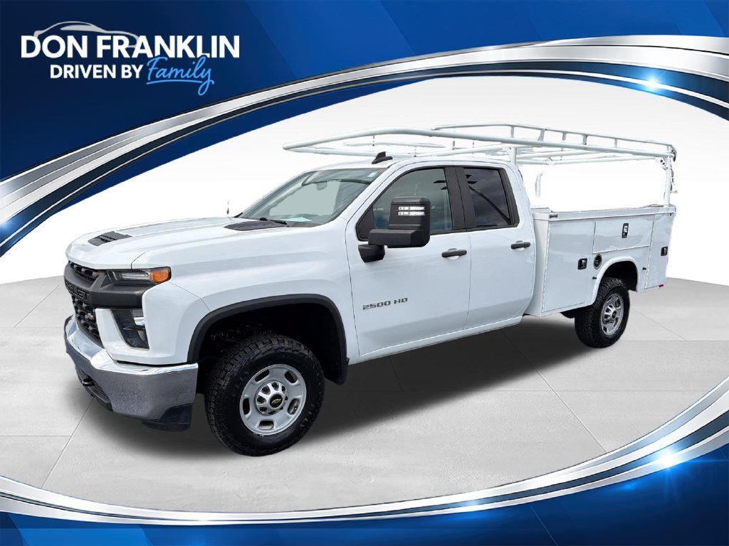 Used 2023 White Chevrolet Work Truck image 1