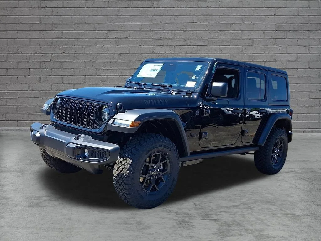 New 2026 Black Clearcoat Jeep Willys image 4