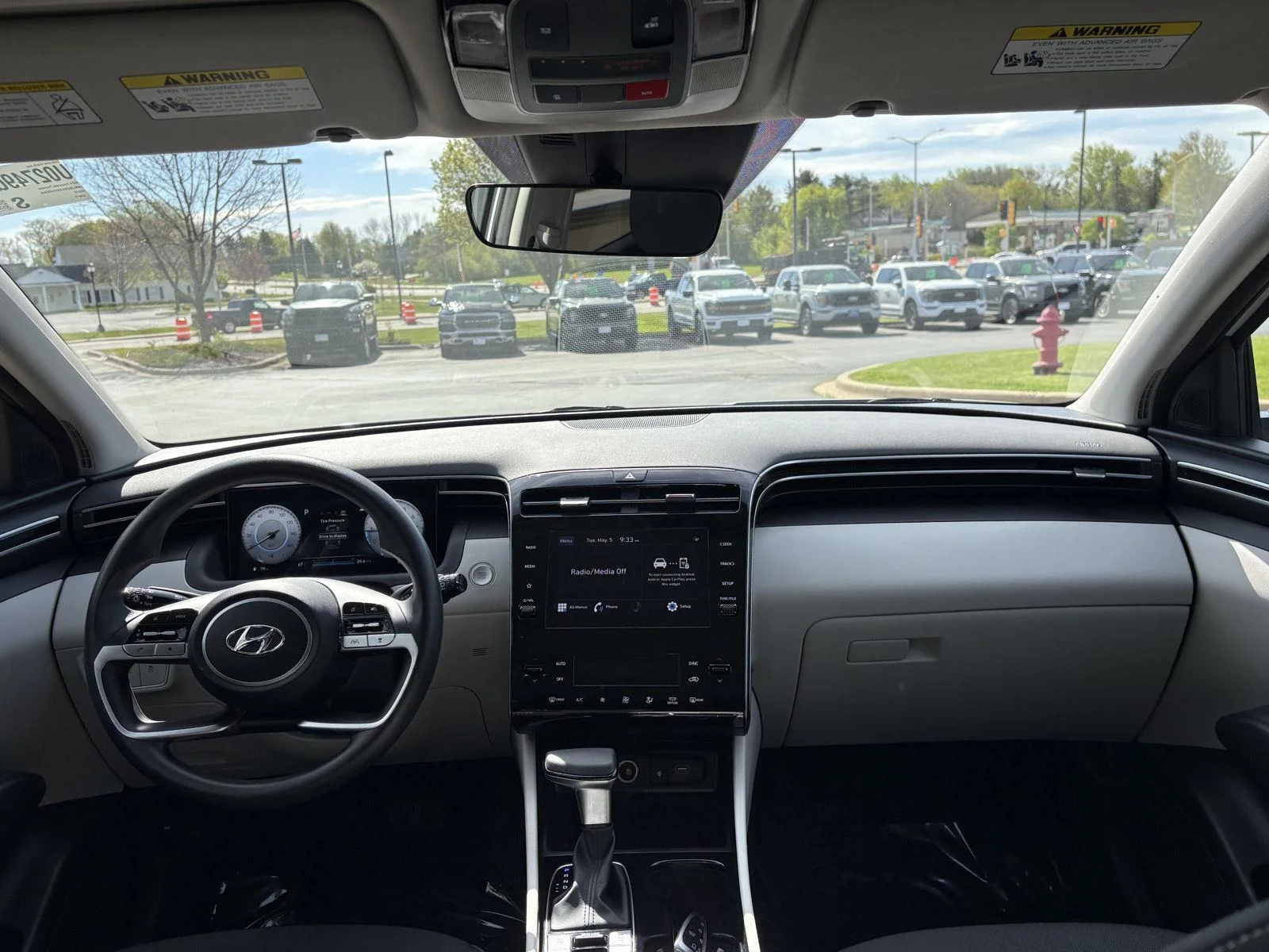 Certified Used 2024 White Pearl Hyundai SEL image 8