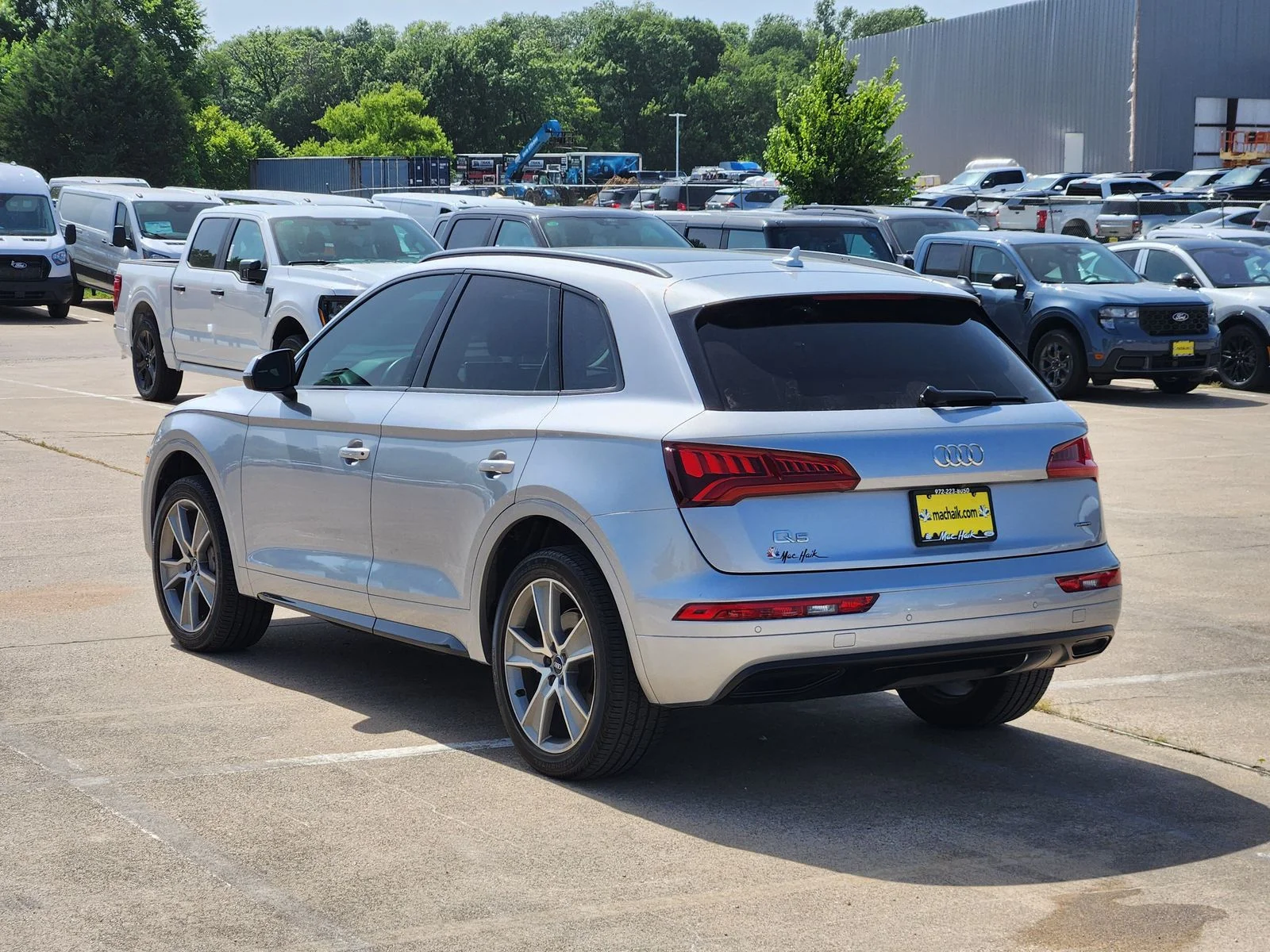 Used 2020 Silver Audi 45 Premium Plus image 4