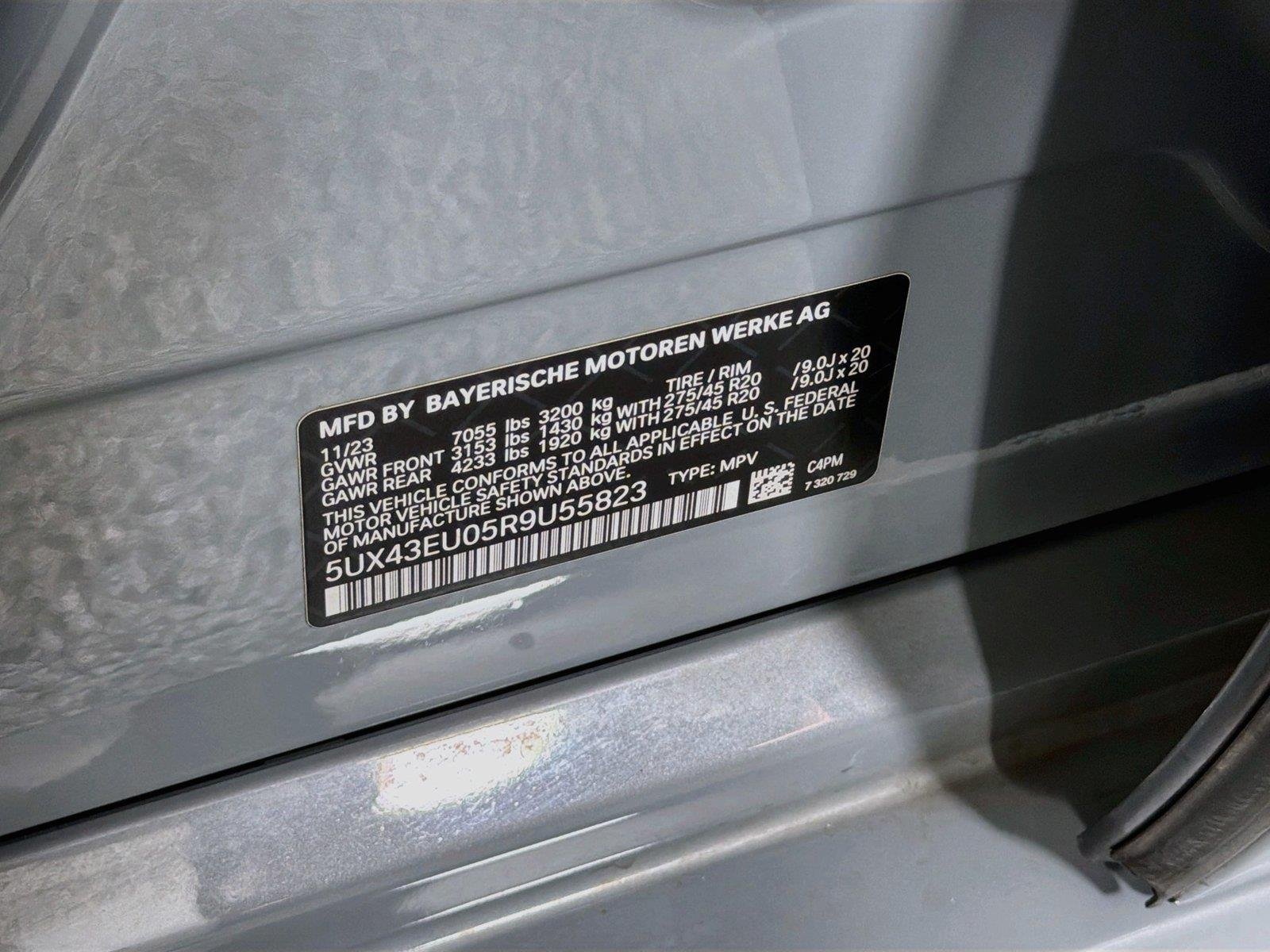 Certified Used 2024 Brooklyn Grey Metallic BMW xDrive50e image 30