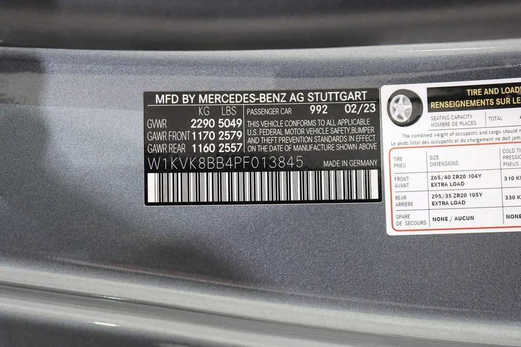 Used 2023 Gray Mercedes-Benz SL 63 AMG® image 41