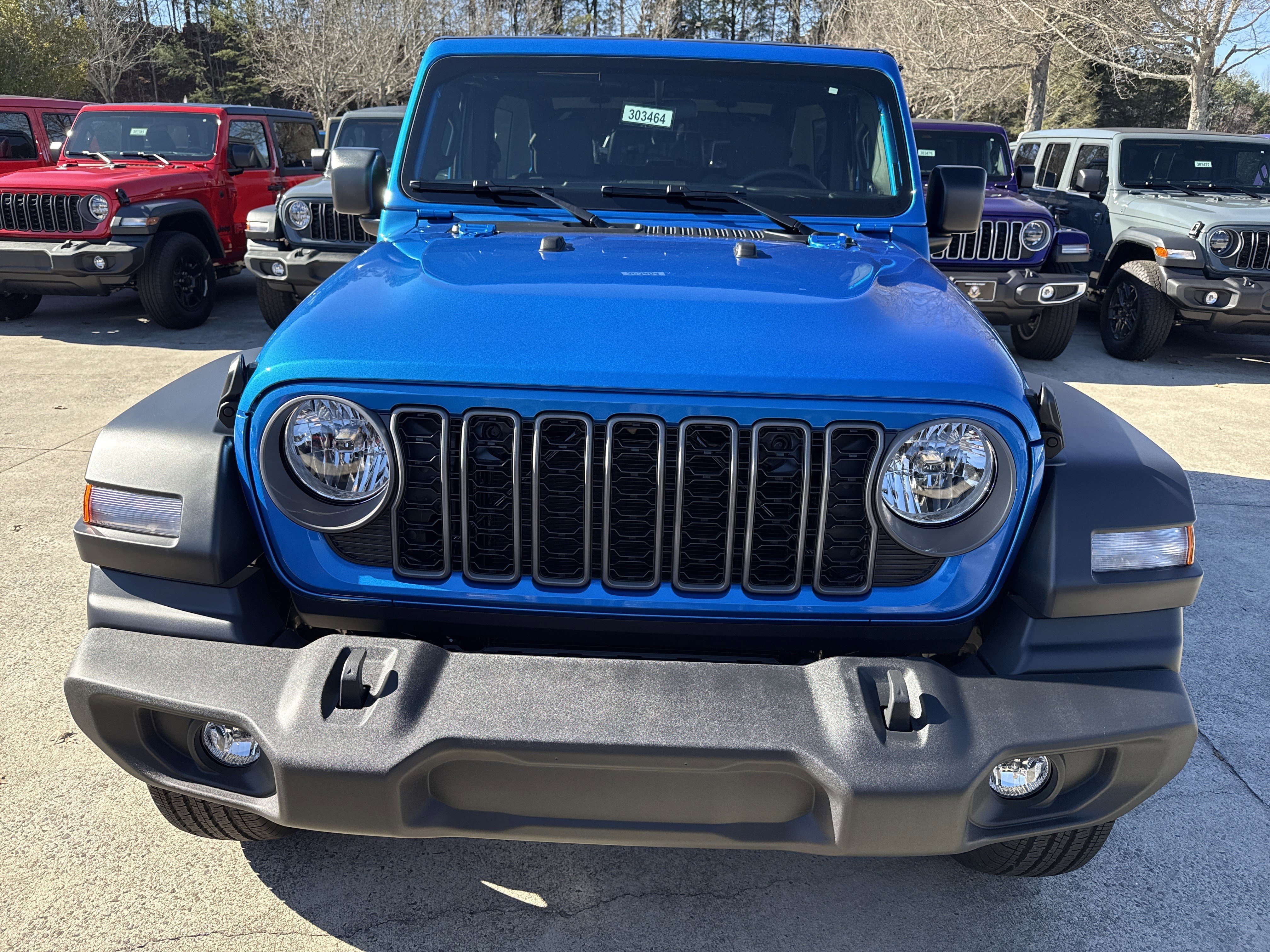 New 2026 Hydro Blue Pearlcoat Jeep Sport image 2