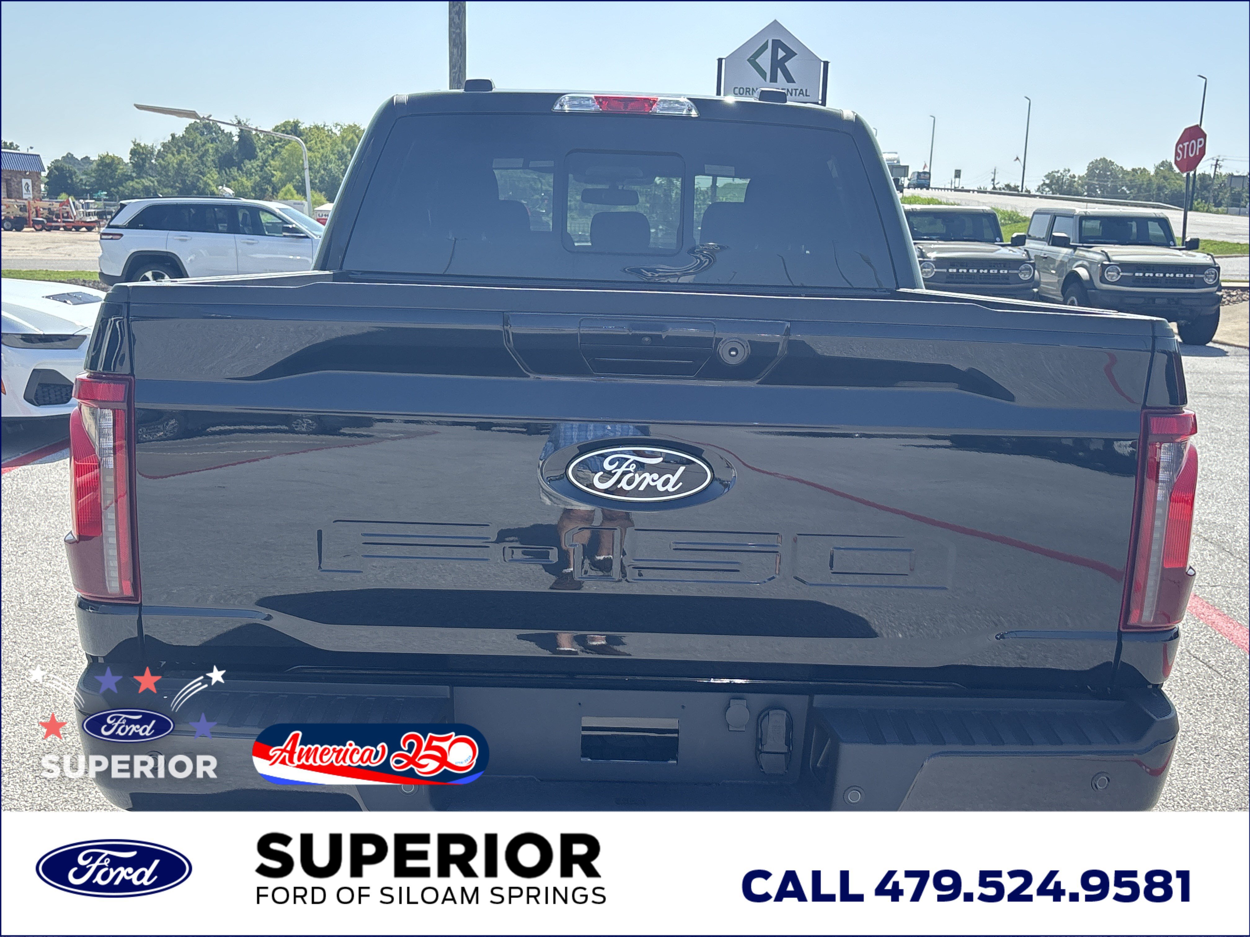 New 2026 Agate Black Metallic Ford XLT 4WD image 4