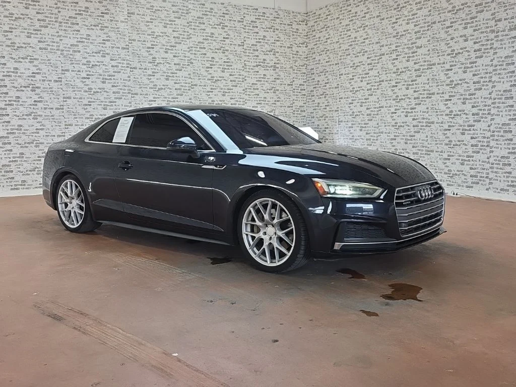 Used 2018 Moonlight Blue Metallic Audi 2.0T Premium Plus image 1