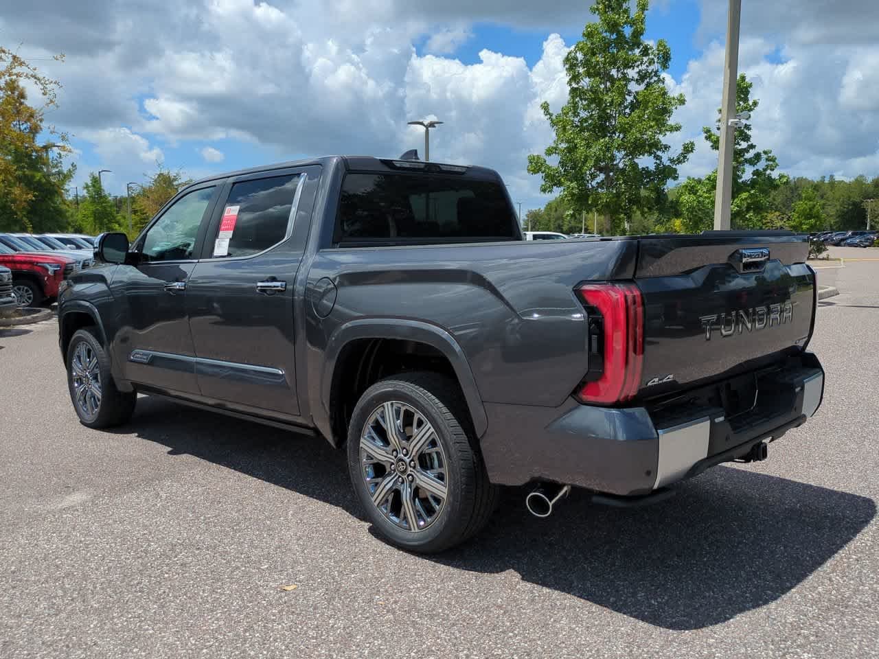 New 2026 Magnetic Gray Metallic Toyota Tundra Capstone image 4