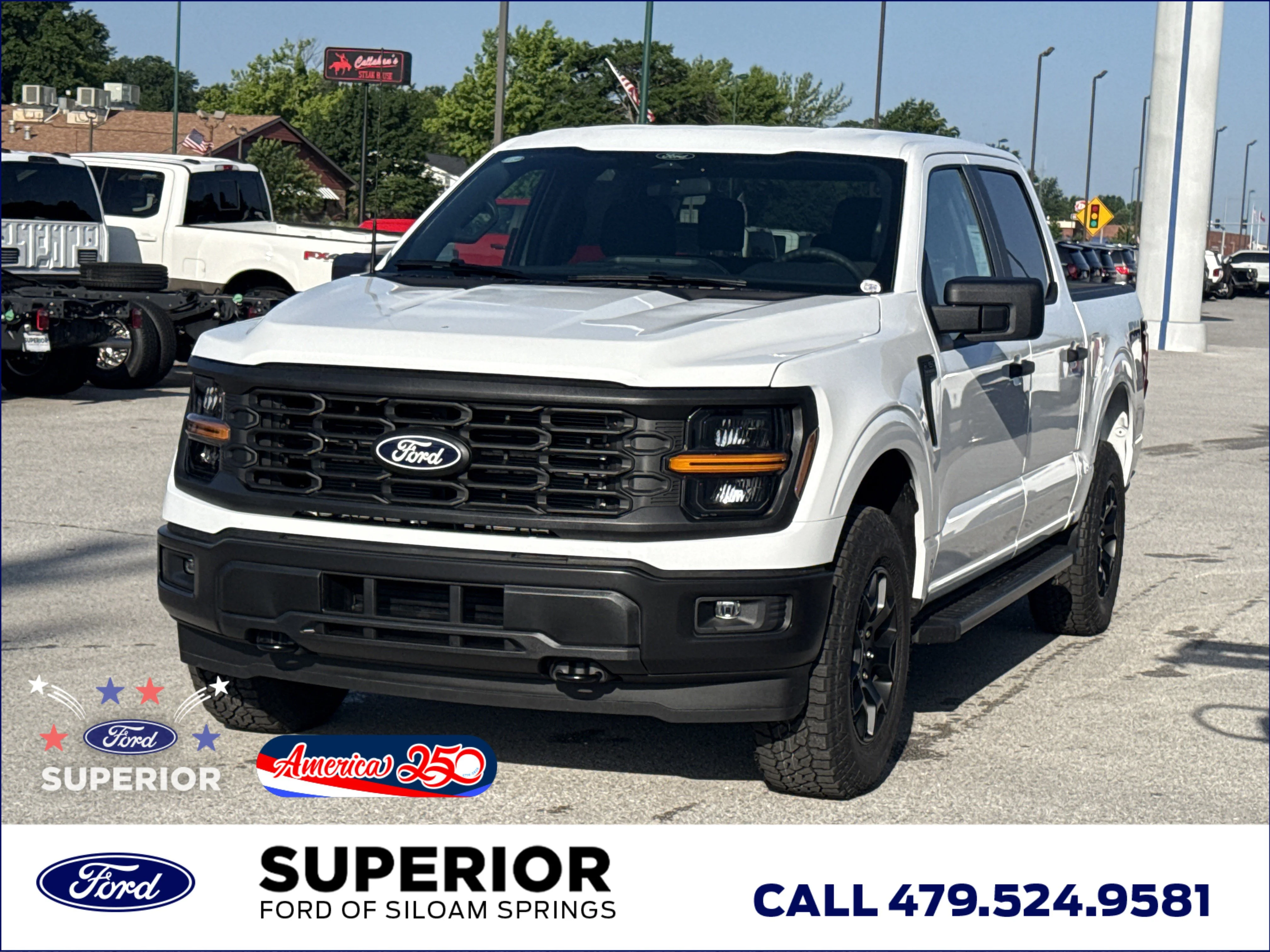 New 2026 Oxford White Ford STX 4WD image 11