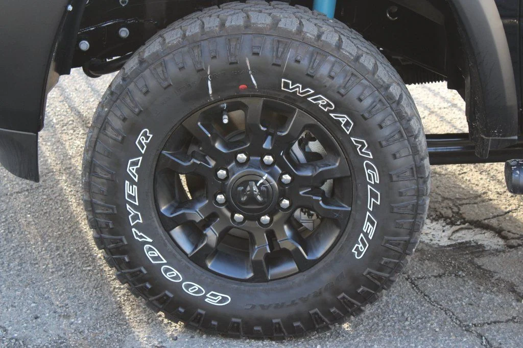 New 2026 Diamond Black Crystal Pearlcoat Ram Tradesman image 8