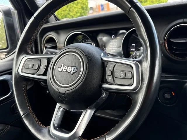 Used 2021 Granite Crystal Metallic Clearcoat Jeep Unlimited Sahara High Altitude 4xe image 14