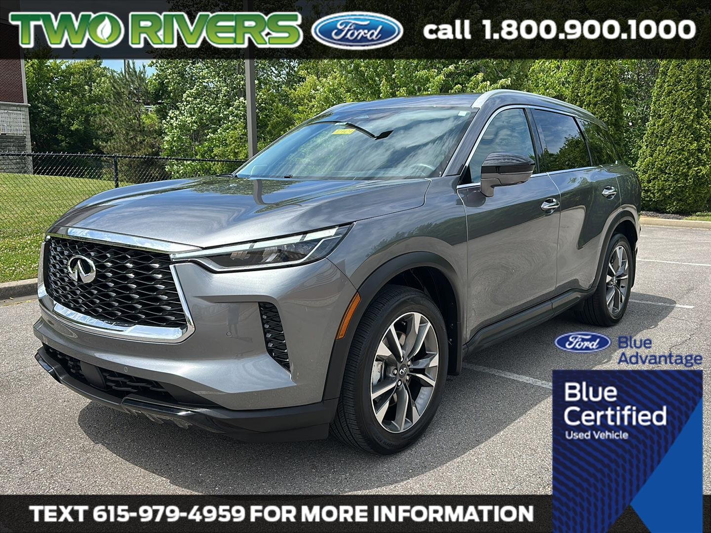 Certified Used 2025 Graphite Shadow INFINITI LUXE image 1