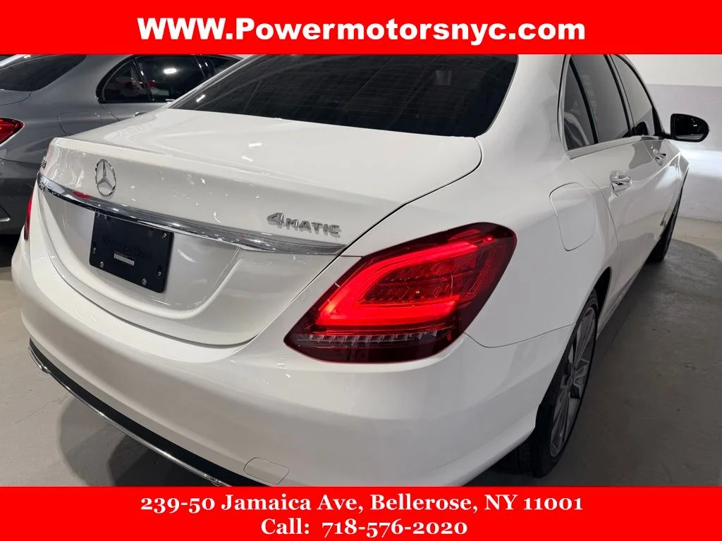 Used 2021 White Mercedes-Benz C 300 image 4