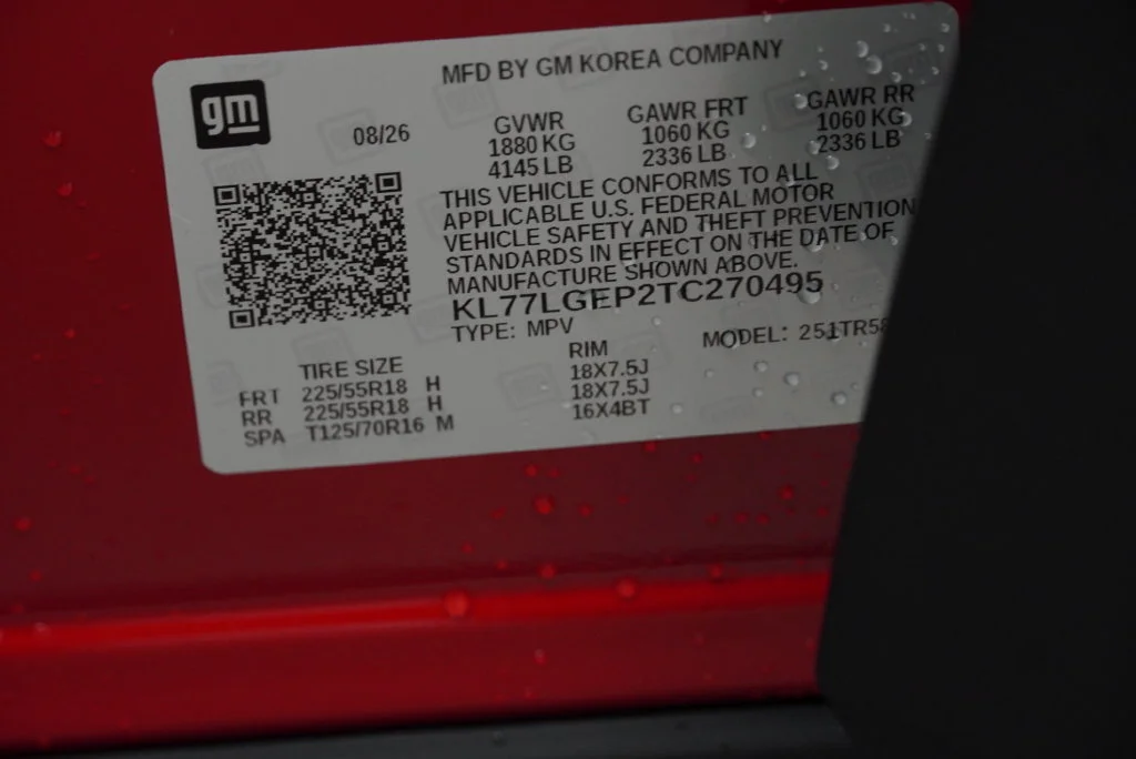 New 2026 Apex Red Chevrolet 1RS image 42