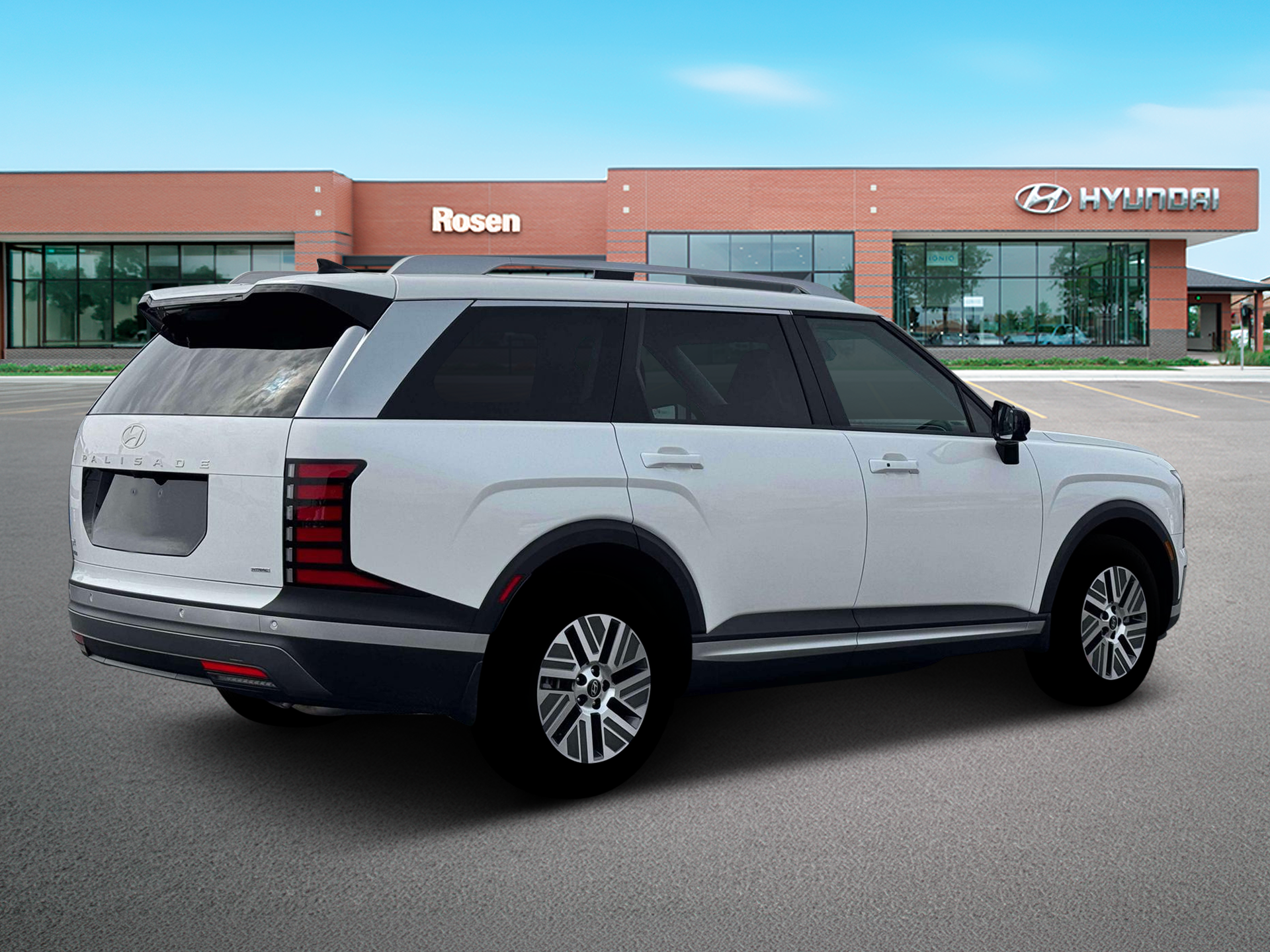 New 2026 White Hyundai SEL 7P image 8