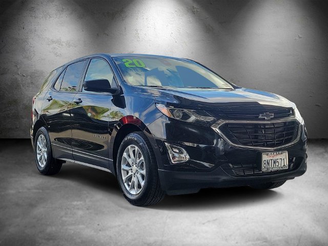 Used 2020 Chevrolet Equinox LS with VIN 2GNAXHEV7L6129147 for sale in Hemet, CA
