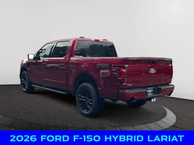 New 2026 Red Ford Lariat image 3