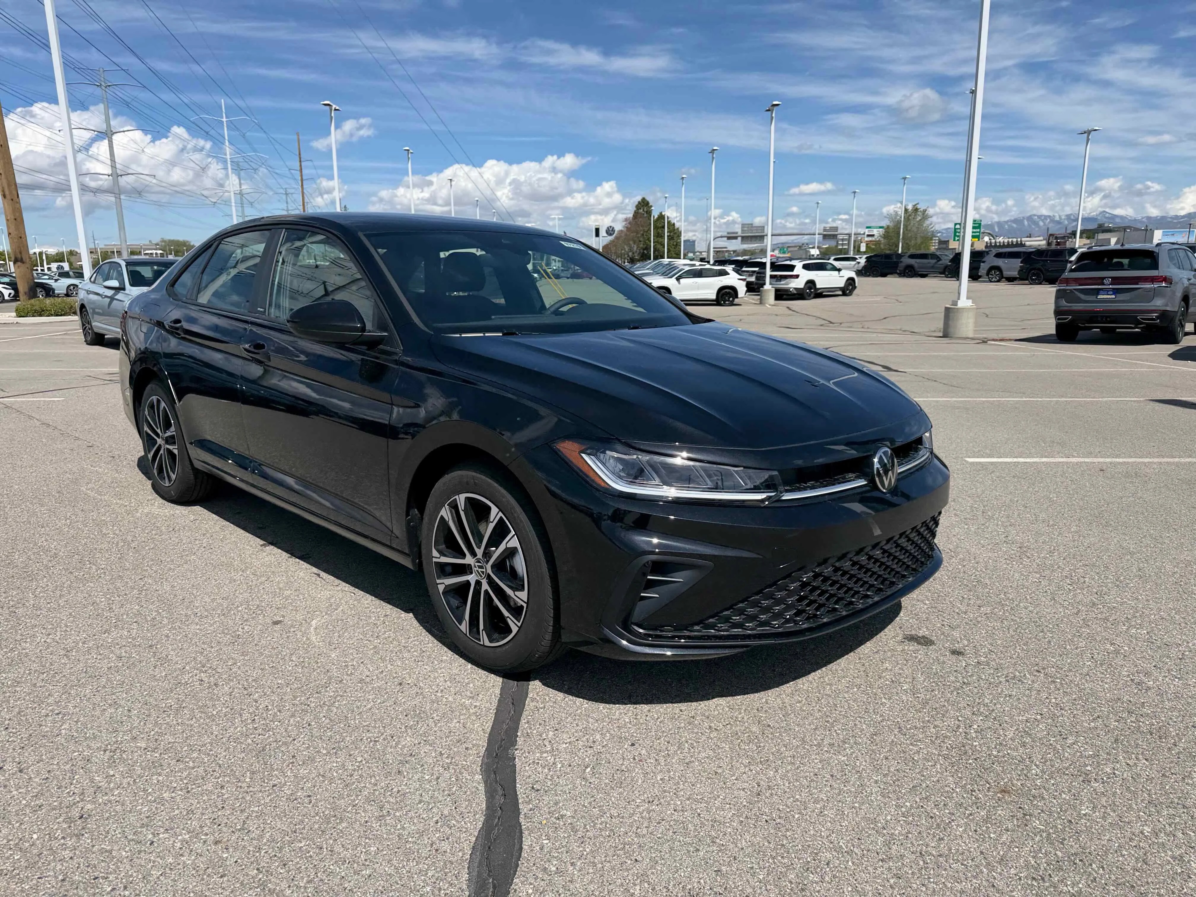 New 2026 Deep Black Volkswagen Sport image 9