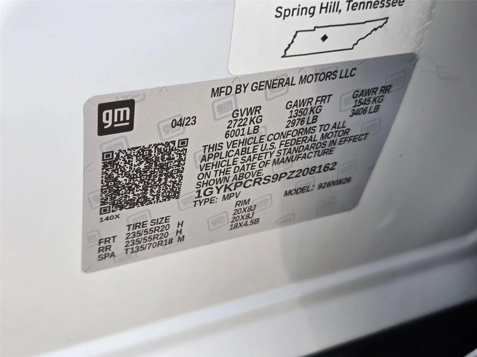 Used 2023 Crystal White Tricoat Cadillac FWD Premium Luxury image 35