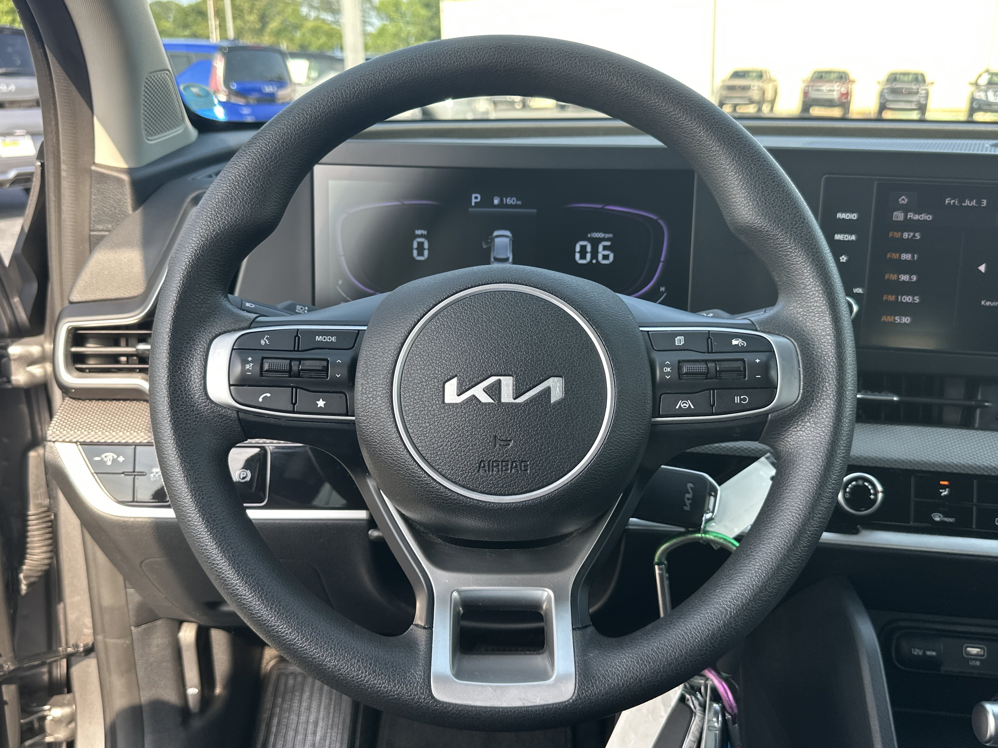 Used 2025 Steel Gray Kia LX image 27