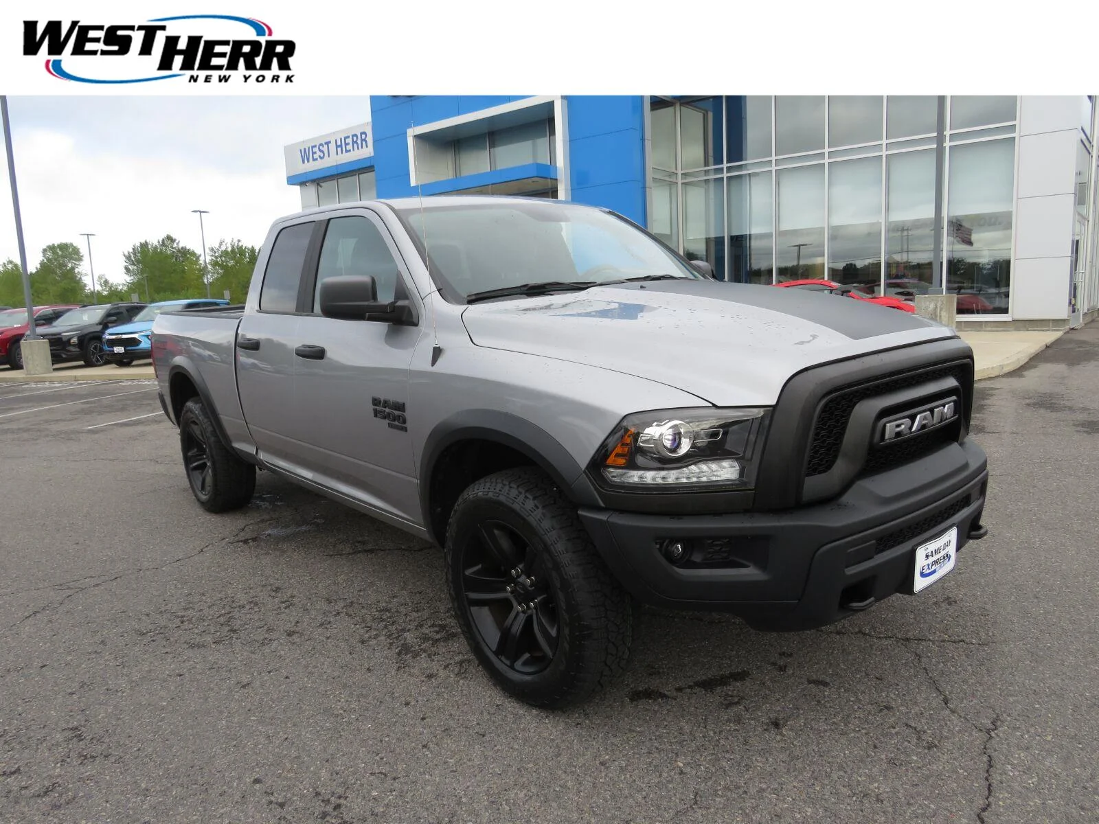 Used 2022 Billet Silver Metallic Clearcoat Ram Warlock image 1