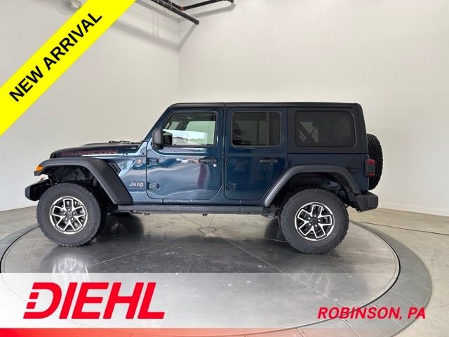 Used 2025 Blue Jeep Rubicon image 4