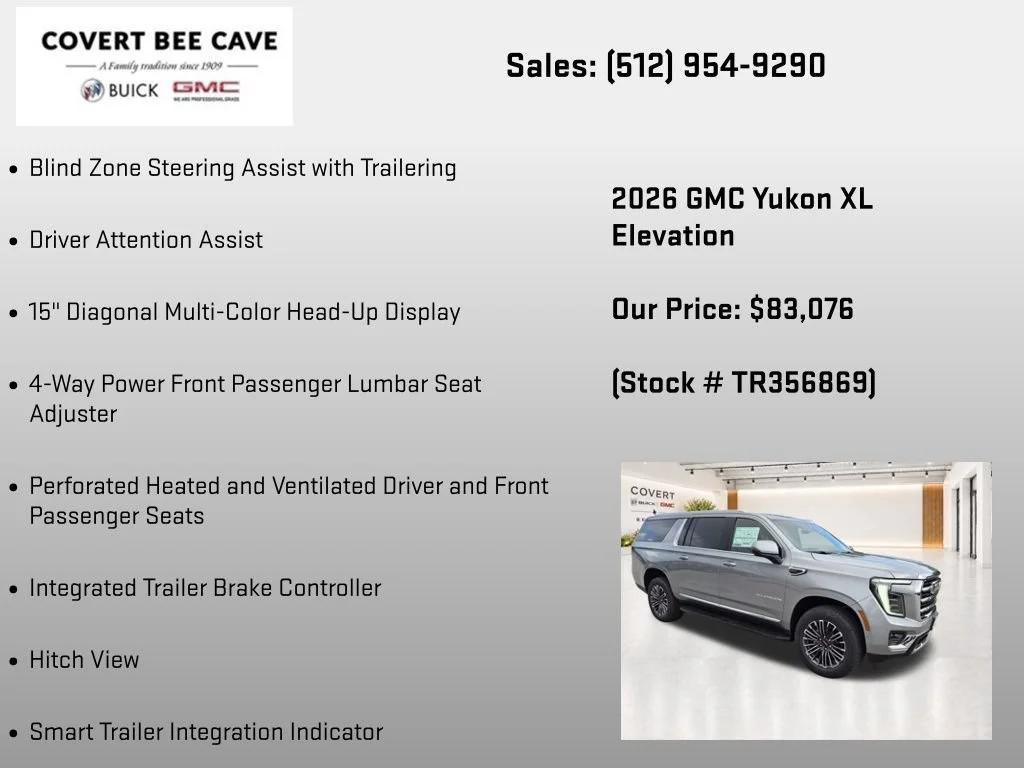 New 2026 Sterling Metallic GMC Elevation image 37