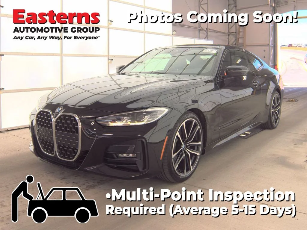 Used 2021 Black BMW 430i xDrive image 1