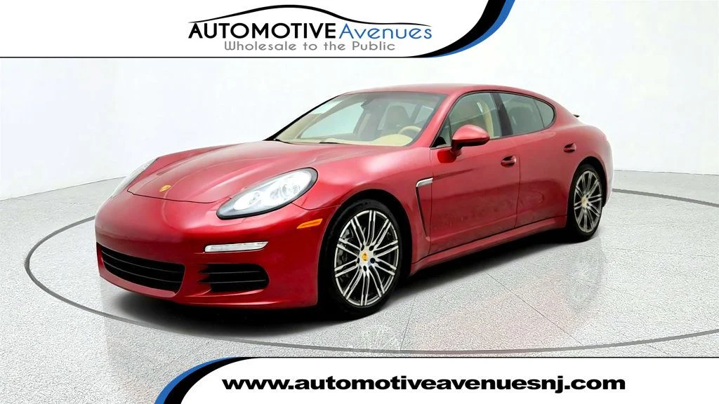 Used 2016 Ruby Red Metallic Porsche 4dr Hatchback 4 Edition w/ Premium Package Plus & 20