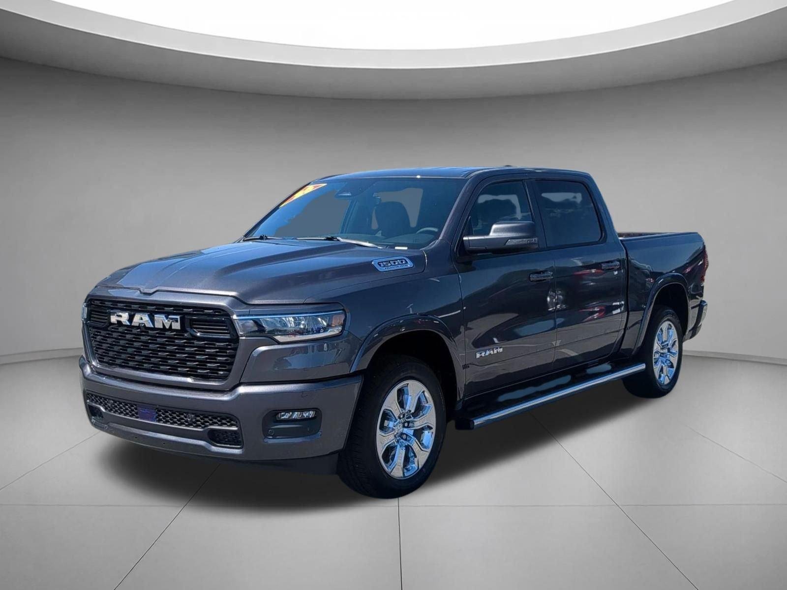 New 2026 Granite Crystal Metallic Clearcoat RAM Lone Star image 1