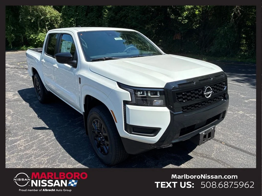 New 2026 Glacier White Nissan Crew Cab SV image 1