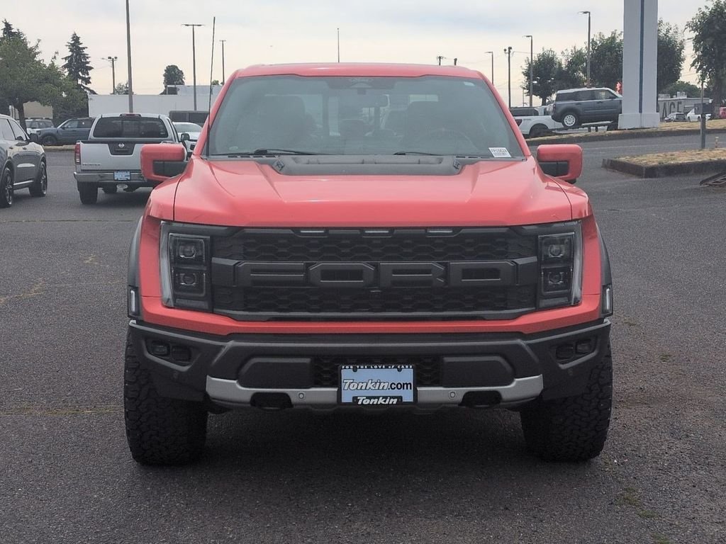 Used 2022 Orange Metallic Ford Raptor image 8