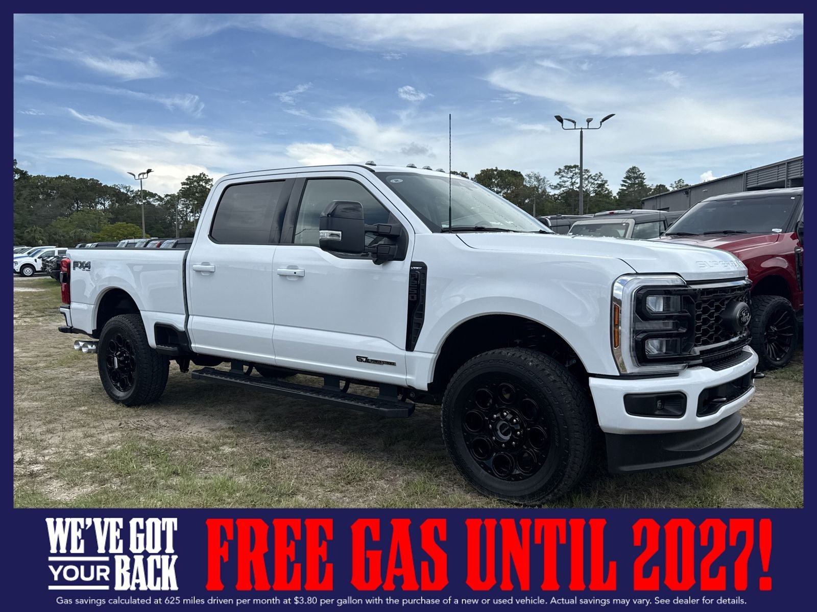 New 2026 Oxford White Ford Lariat image 2
