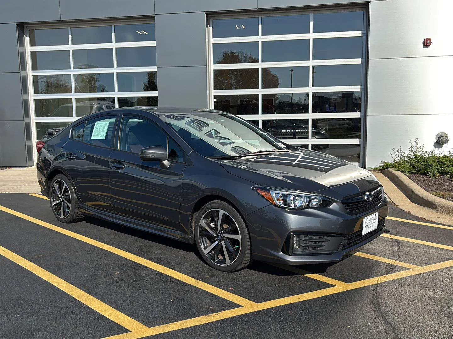 Certified Used 2023 Magnetite Gray Metallic Subaru Sport image 2