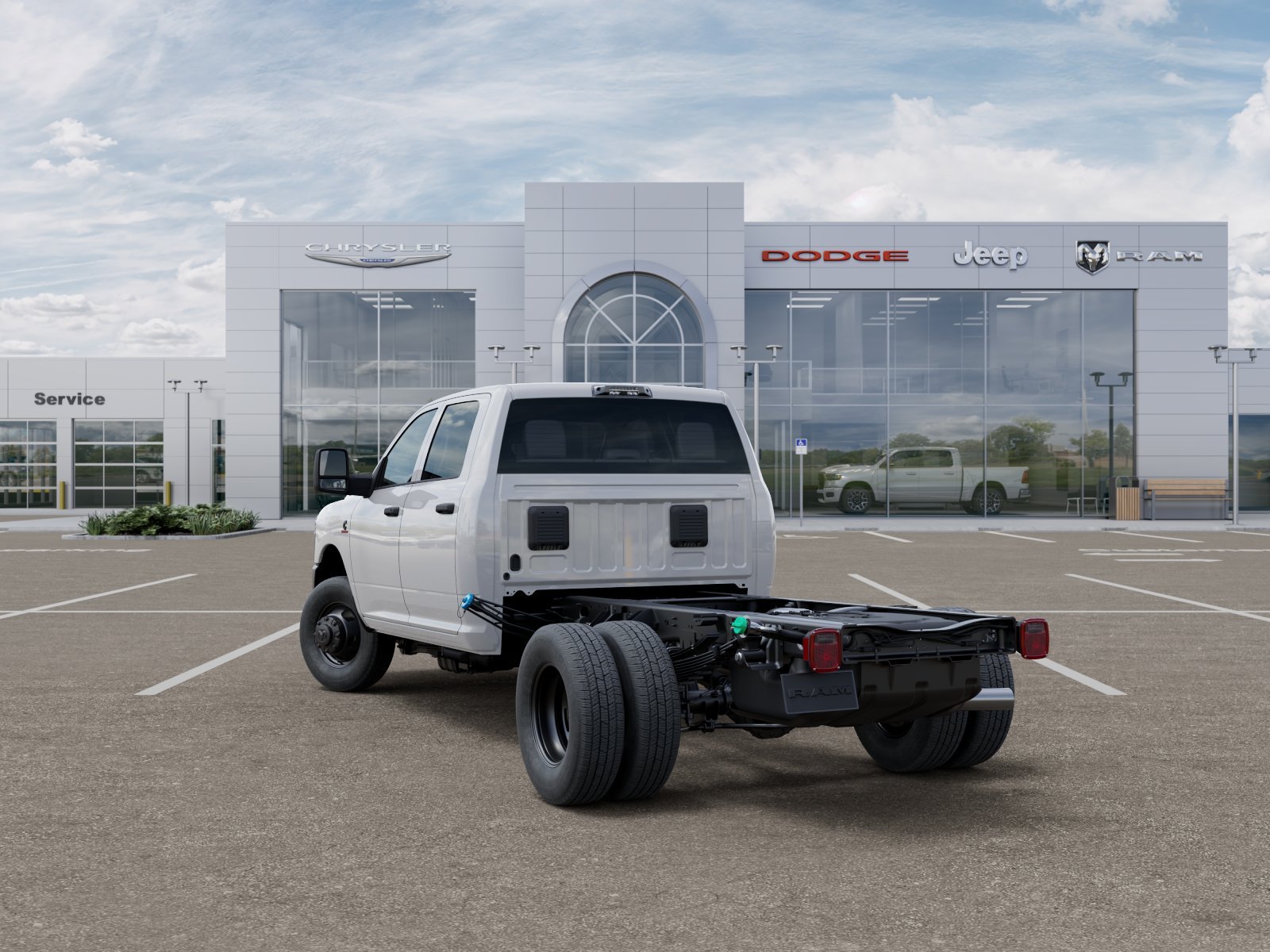 New 2026 Bright White Clear-Coat Exterior Paint RAM Tradesman image 5