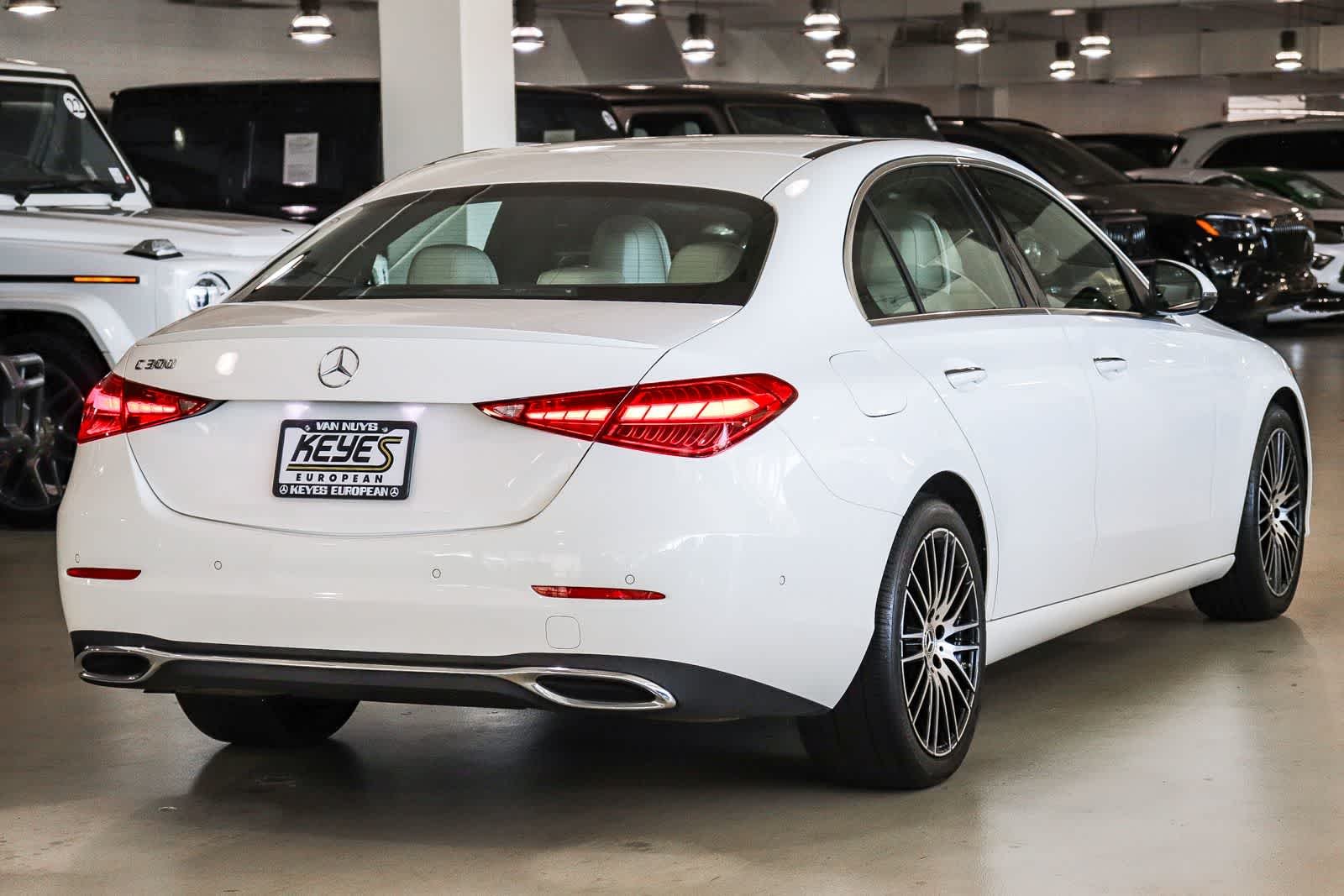 Certified Used 2023 Polar White Mercedes-Benz C 300 image 4