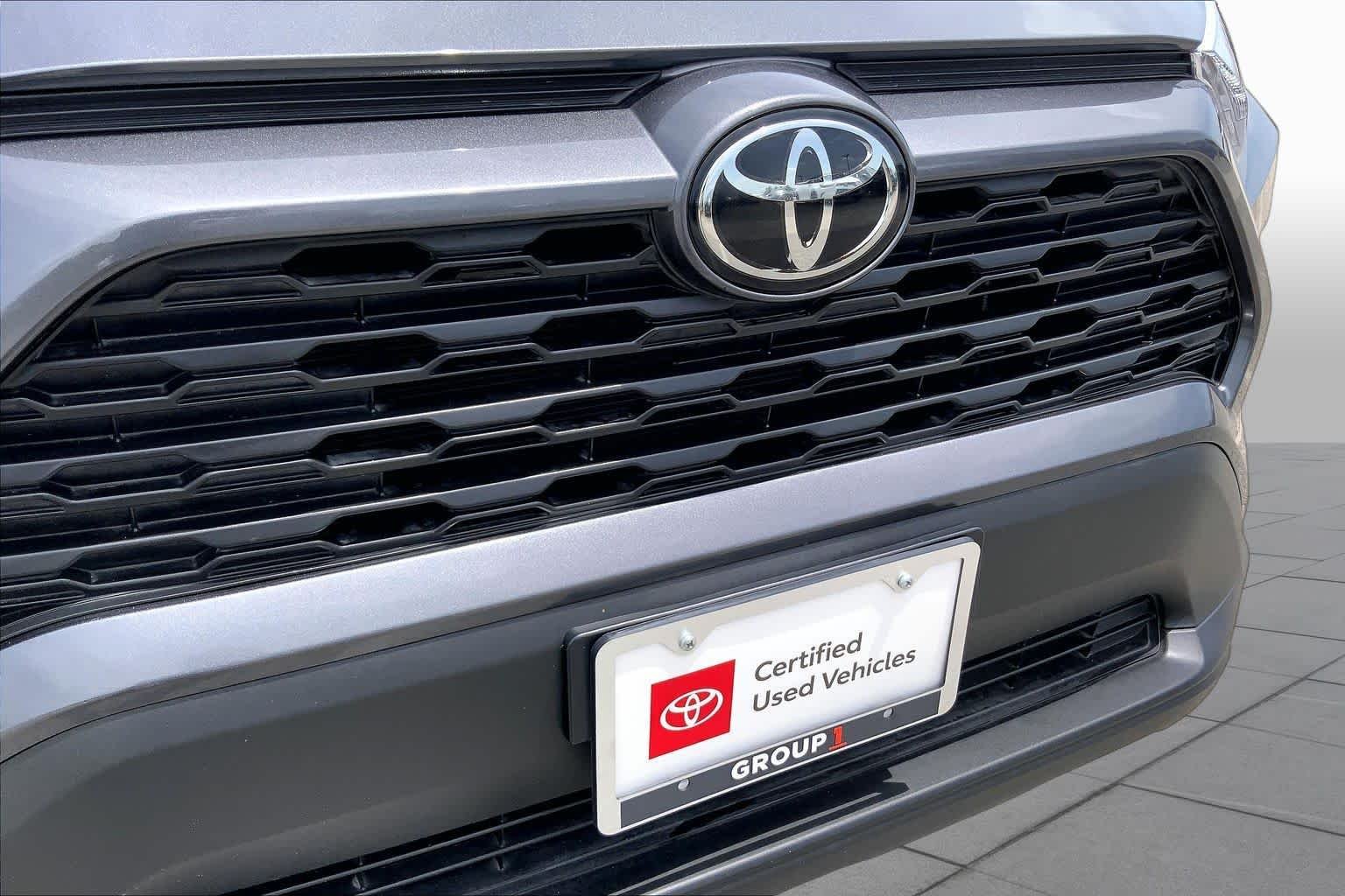 Used 2023 Magnetic Gray Metallic Toyota LE image 29