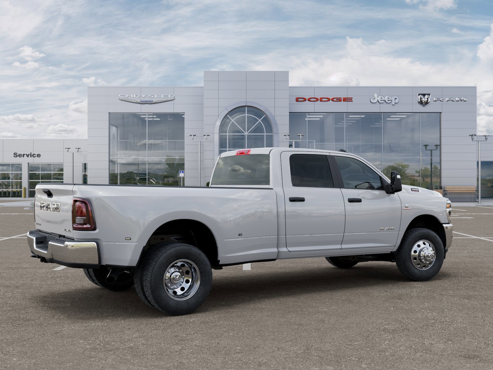 New 2026 Bright White Clearcoat RAM Big Horn image 4