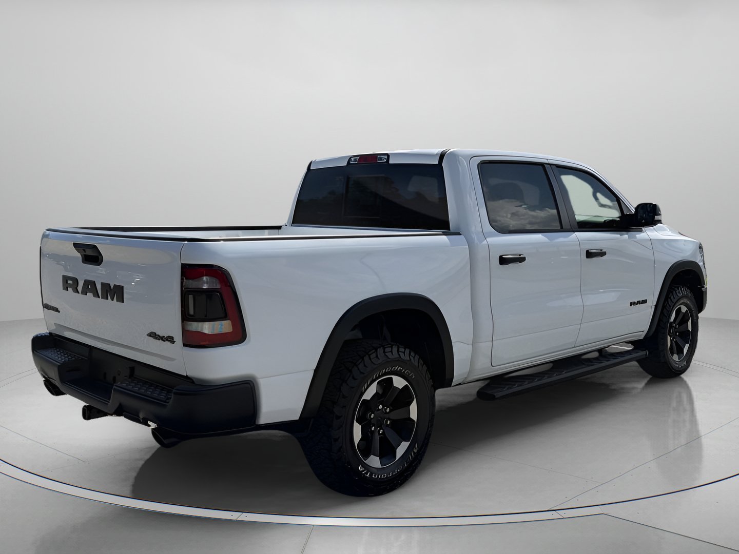Used 2022 Bright White Clearcoat Ram Rebel image 4
