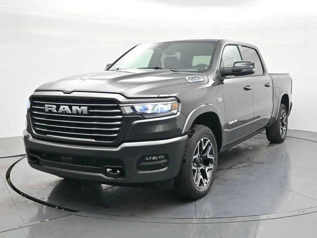 New 2026 Granite Crystal Metallic Clear-Coat Exterior Paint RAM Laramie image 1