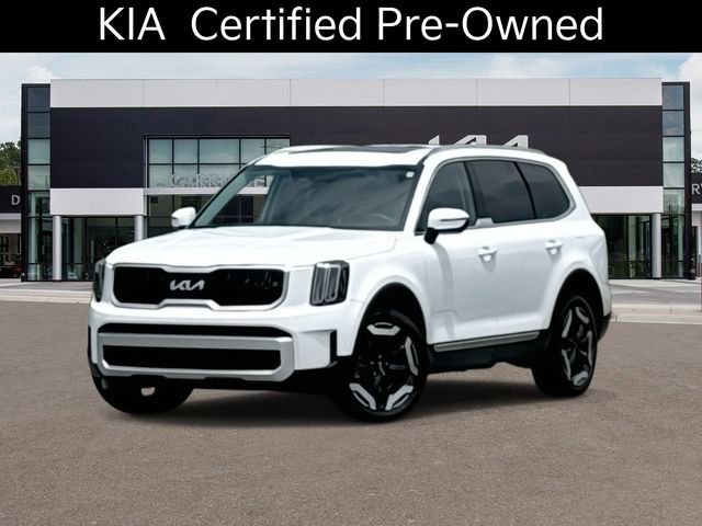 Certified Used 2025 White Kia EX image 1