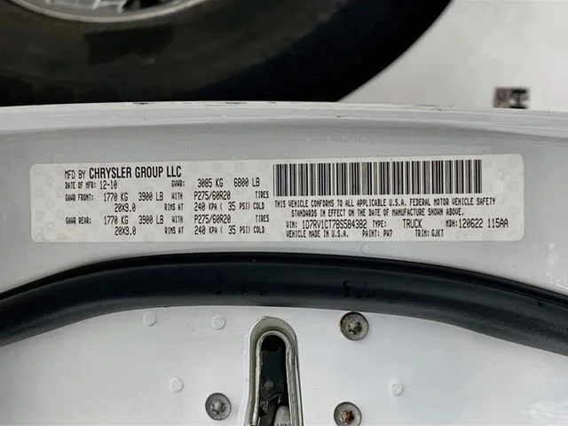 Used 2011 White Ram Laramie image 12