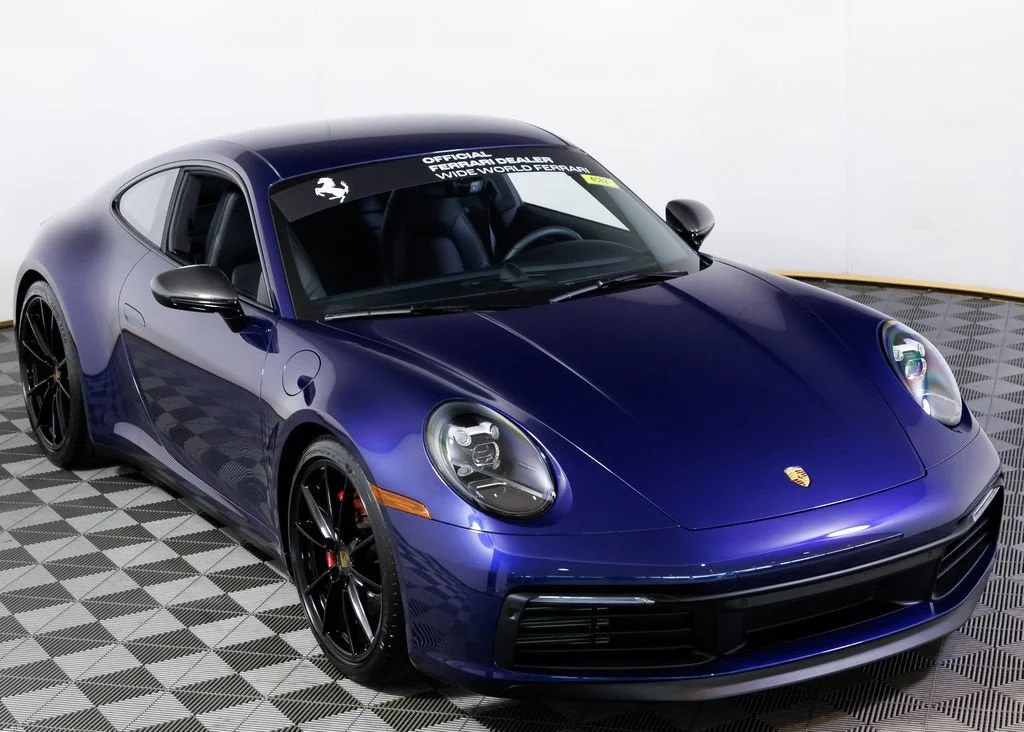 Used 2022 Gentian Blue Metallic Porsche Carrera S image 12