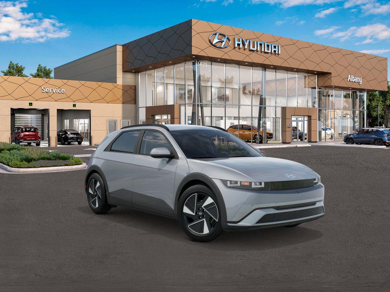 New 2027 Cyber Gray Hyundai SEL image 2
