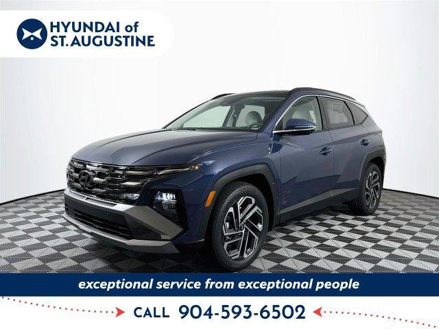 New 2026 Blue Hyundai Limited FWD image 1