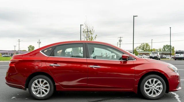 Used 2019 Red Nissan SV image 5