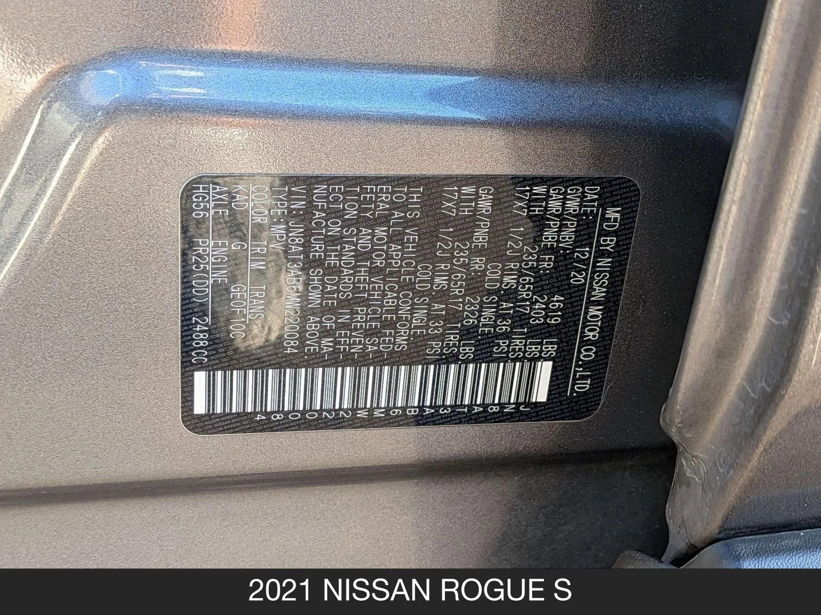 Used 2021 Gun Metallic Nissan S image 24