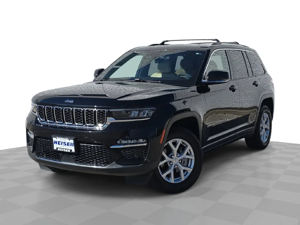 Certified Used 2023 Black Jeep Limited image 1